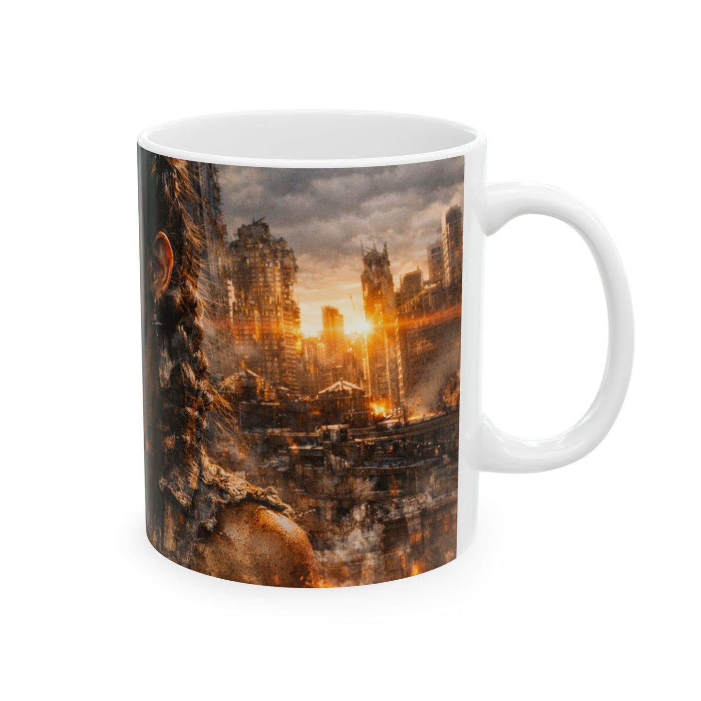 Fantasy Art Mug I Genesis Collection I Azaryah Arcane Warrior