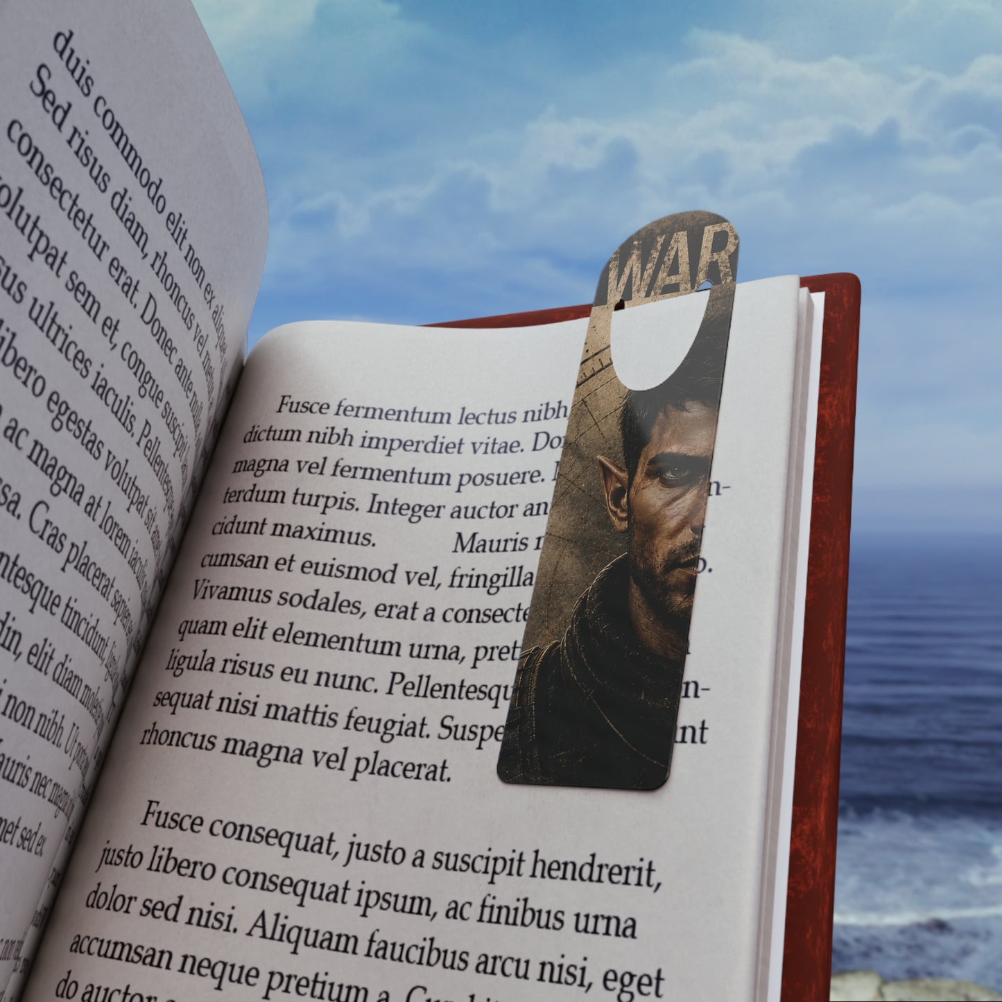 Aluminum Character Bookmark
