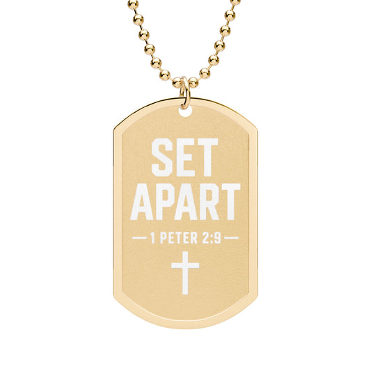 DOG TAG NECKLACE I 1 PETER 2:9