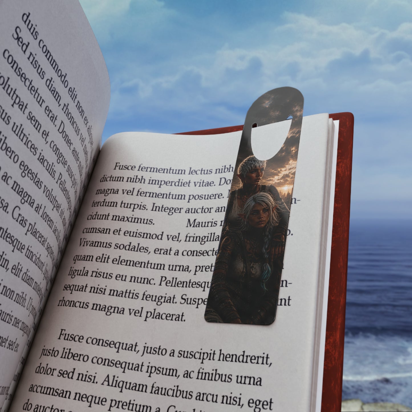 Aluminum Character Bookmark