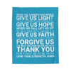 Genesis Prayer Velveteen Plush Blanket