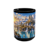 LUMIÈRE CITY 15OZ BLACK MUG