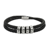 Leather Bracelet with Beads (Engraving), EPH 6:11