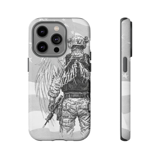 Patriotic iPhone Case I Faith & Honor Soldier Design I Unseen Collection