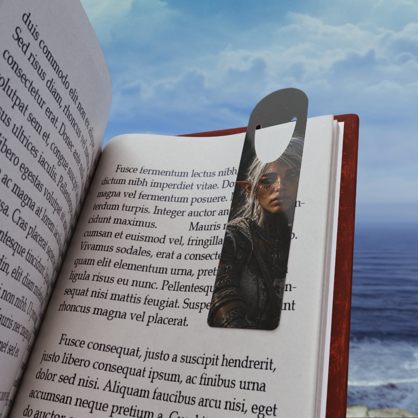Aluminum Character Bookmark