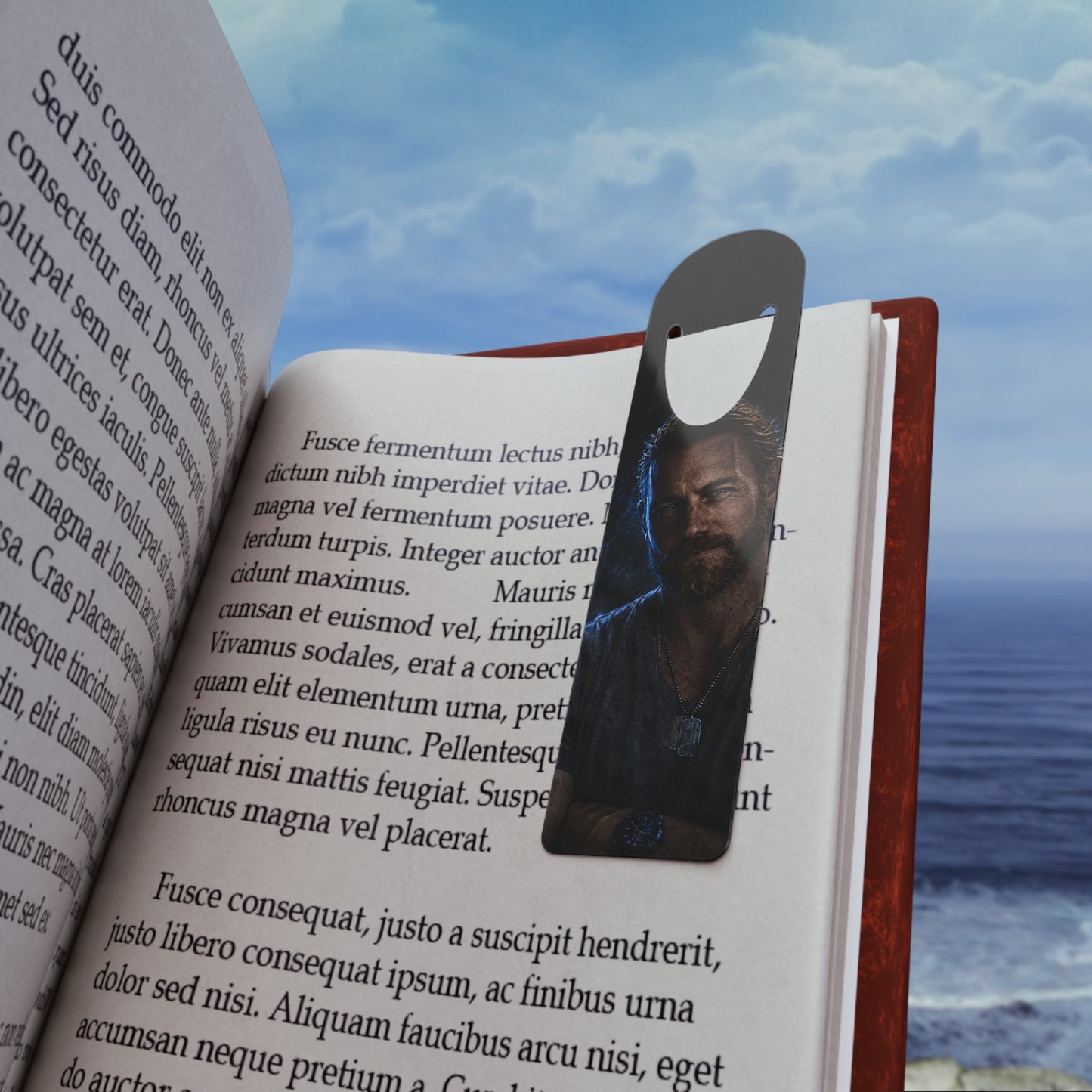 Aluminum Character Bookmark