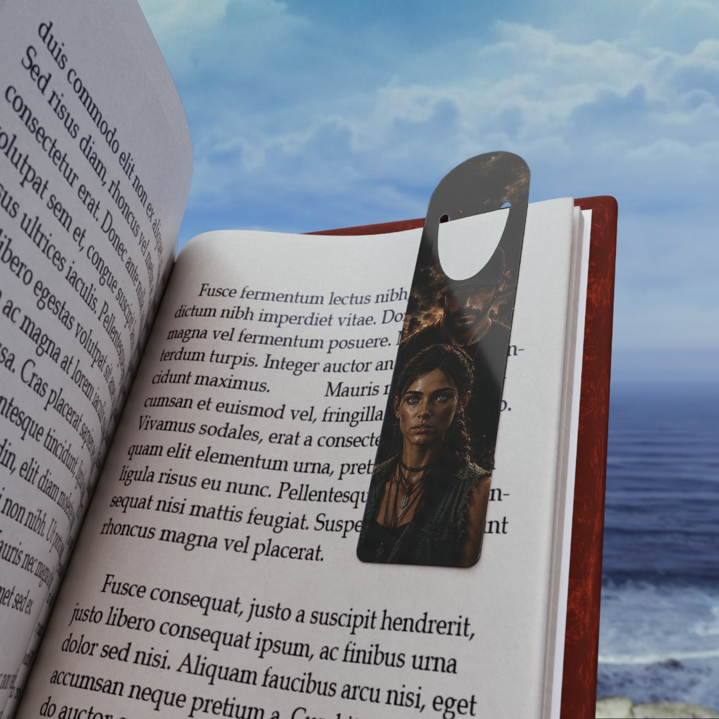Aluminum Character Bookmark