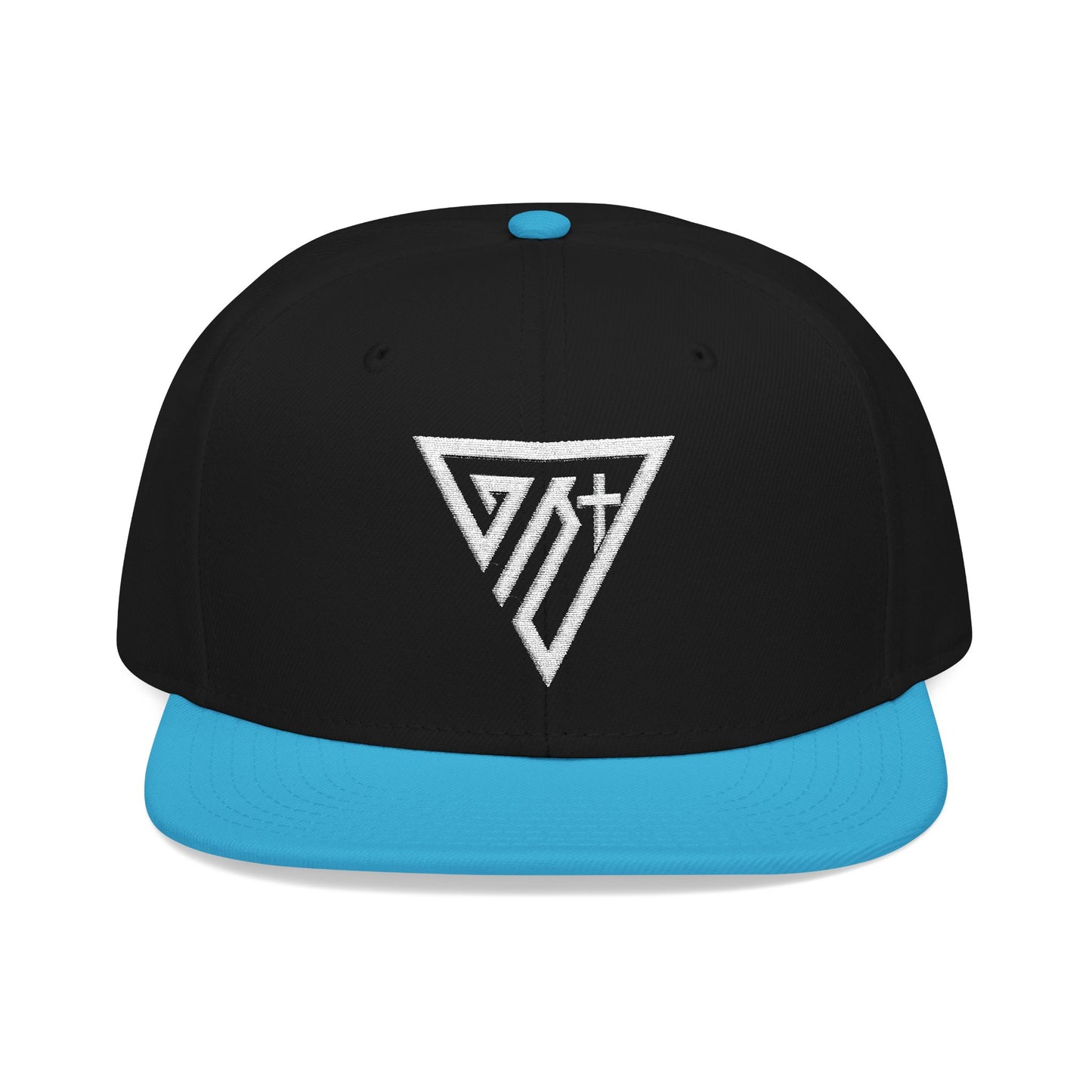Embroidered Emblem Snapback Hat
