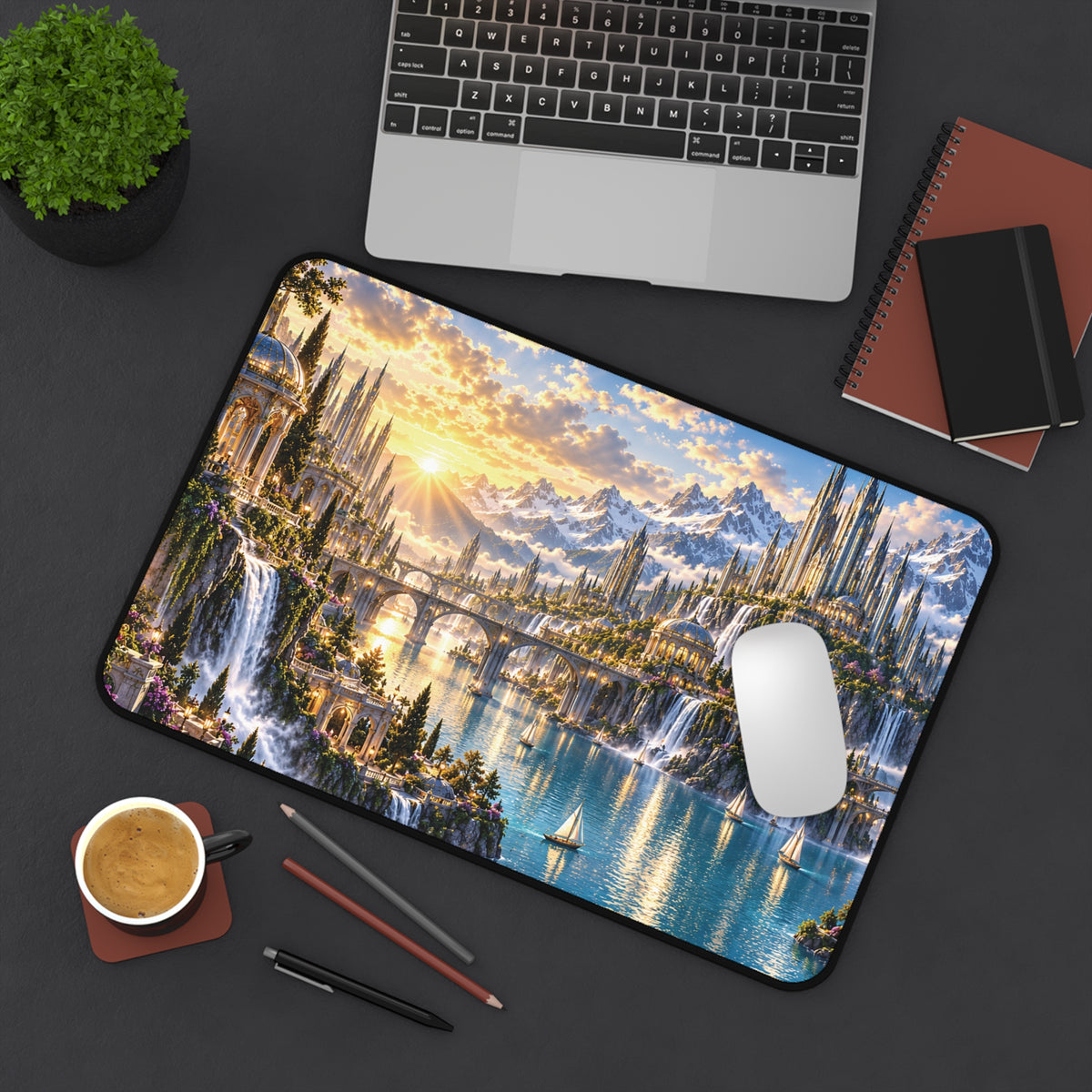 LUMIÈRE SUNRISE CITY DESK MAT