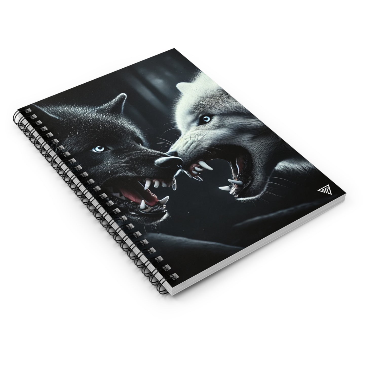 Fantasy Spiral Notebook I Genesis Collection I Good vs Evil Art