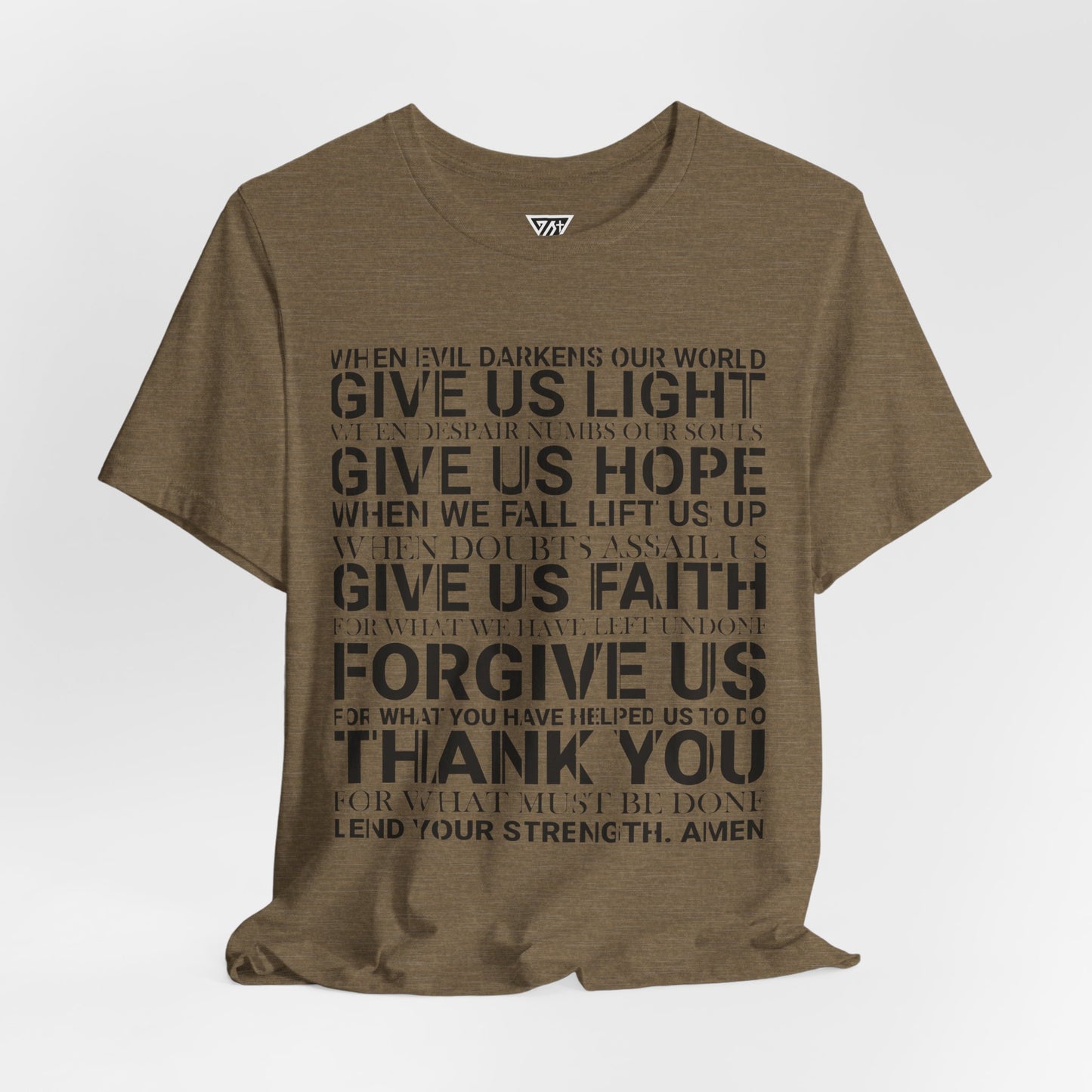 Genesis Prayer T-Shirt I Genesis Collection I Minimal Faith Shirt
