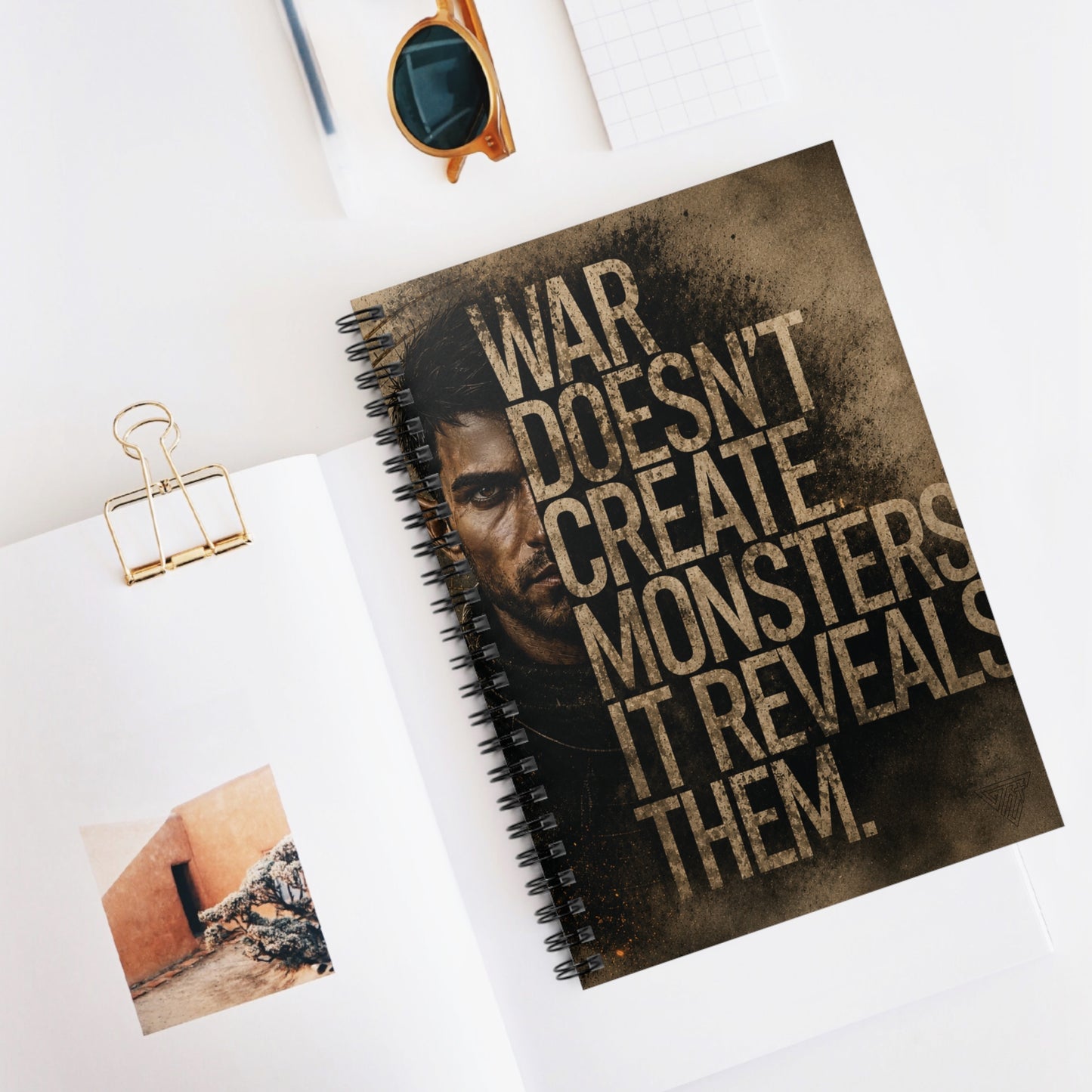 Character Spiral Notebook (6" x 8")