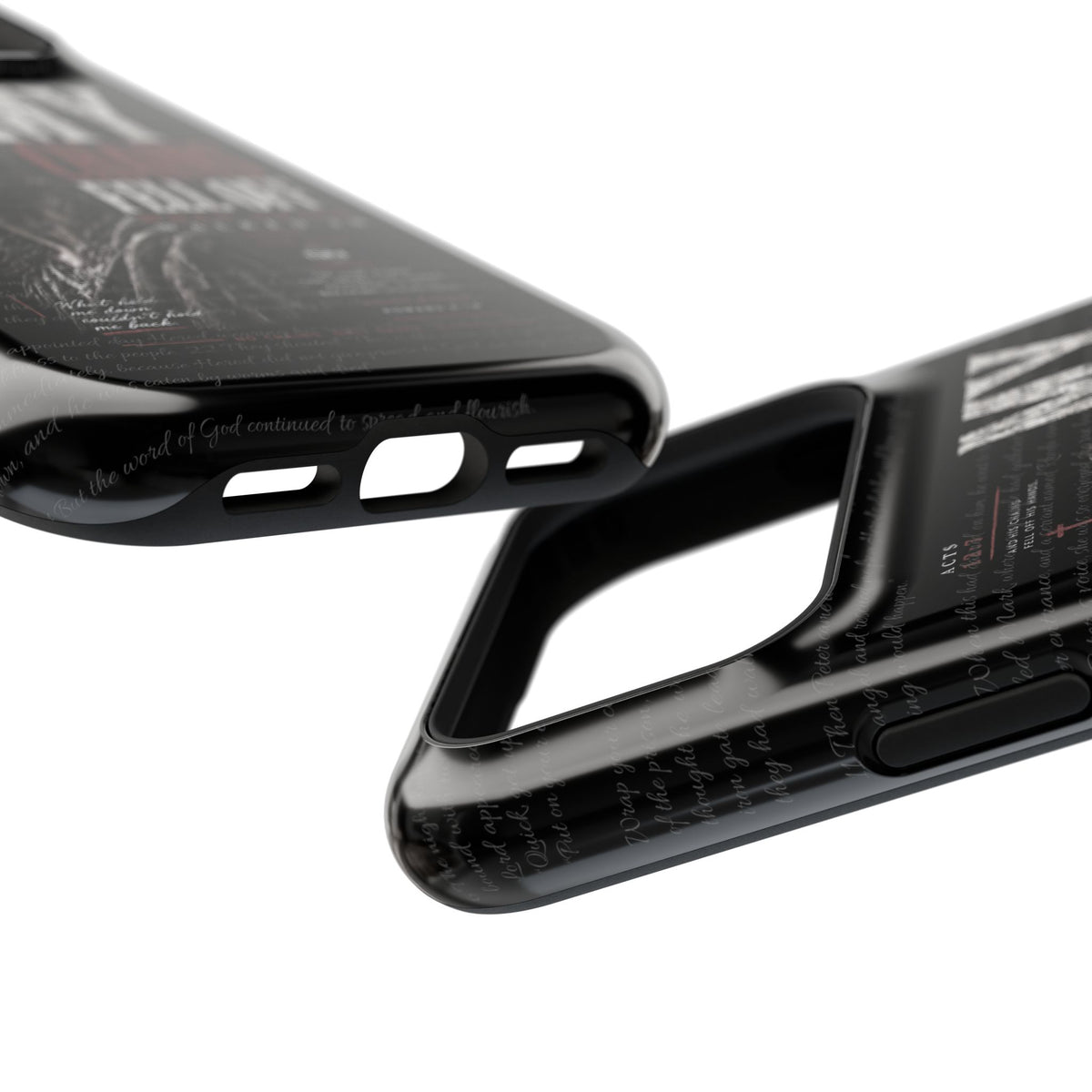 MAGNETIC TOUGH PHONE CASE, ACTS 12:7