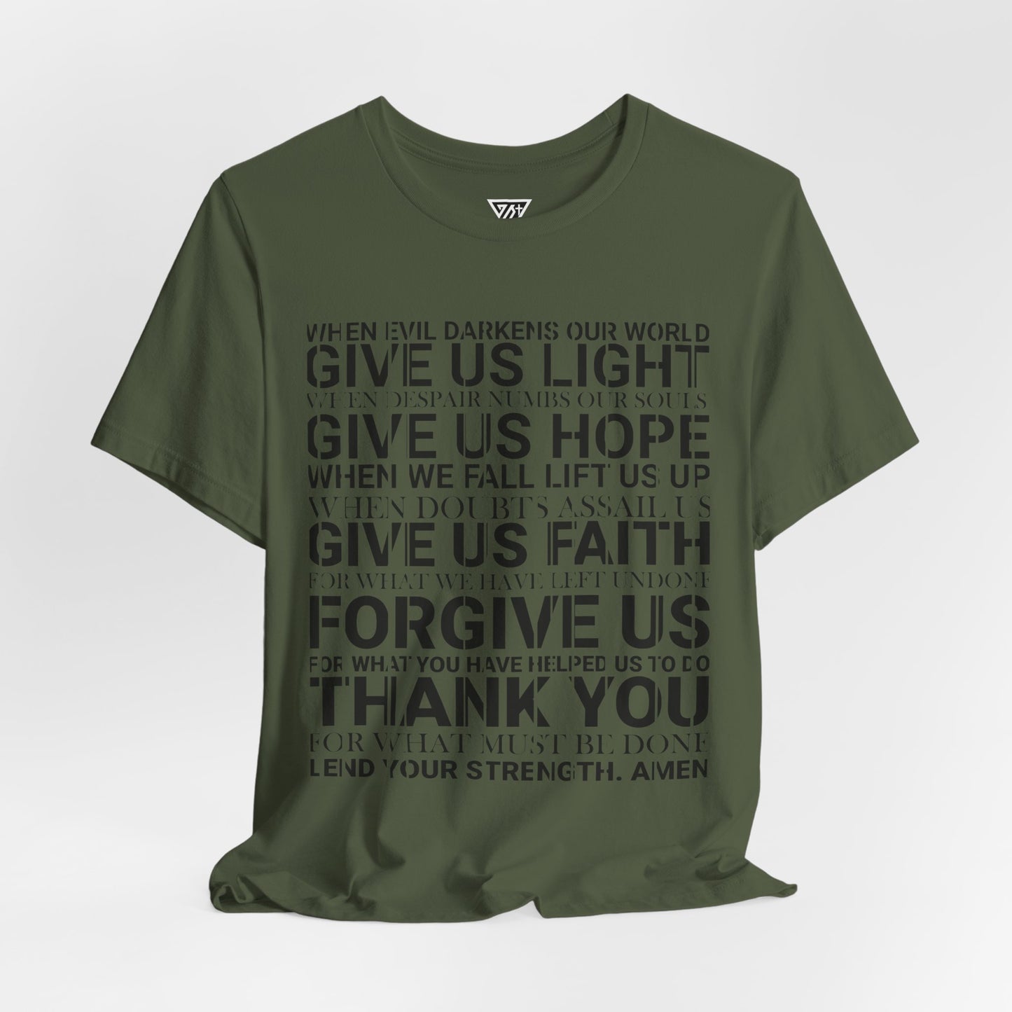 Genesis Prayer T-Shirt I Genesis Collection I Minimal Faith Shirt
