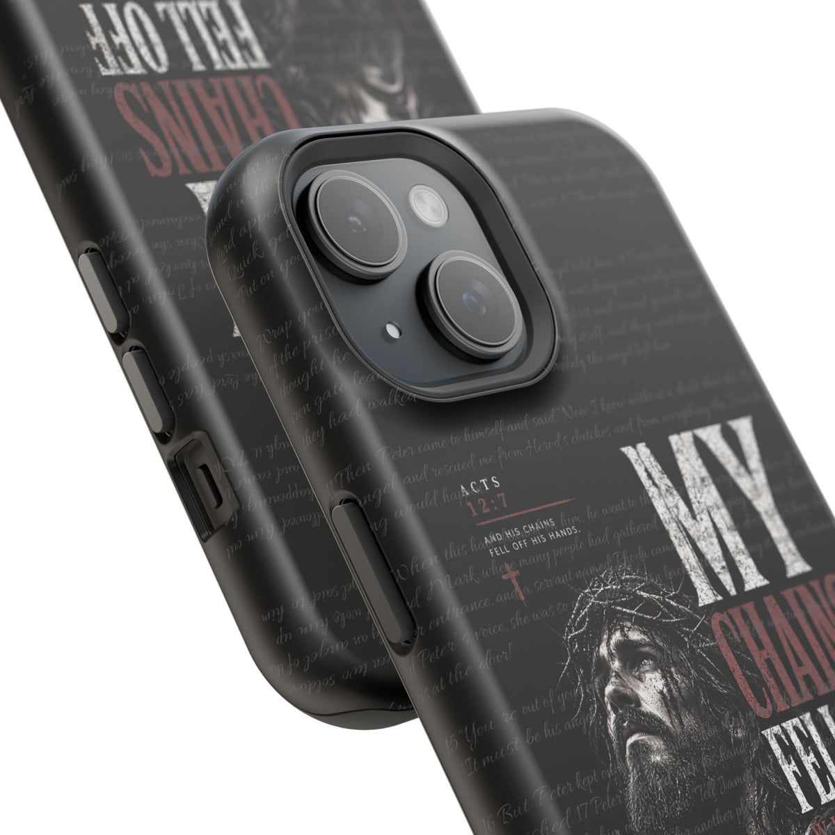 MAGNETIC TOUGH PHONE CASE, ACTS 12:7