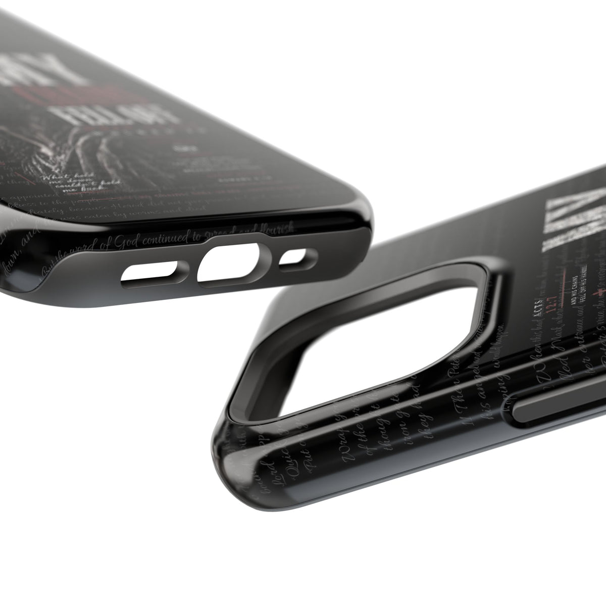 MAGNETIC TOUGH PHONE CASE, ACTS 12:7