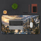 LUMIÈRE SUNSET CITY DESK MAT