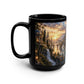 LUMIÈRE CITY 15OZ BLACK MUG