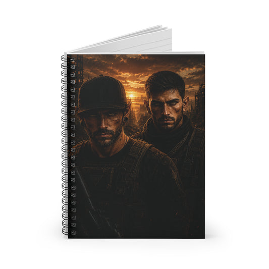 Character Spiral Notebook (6" x 8")