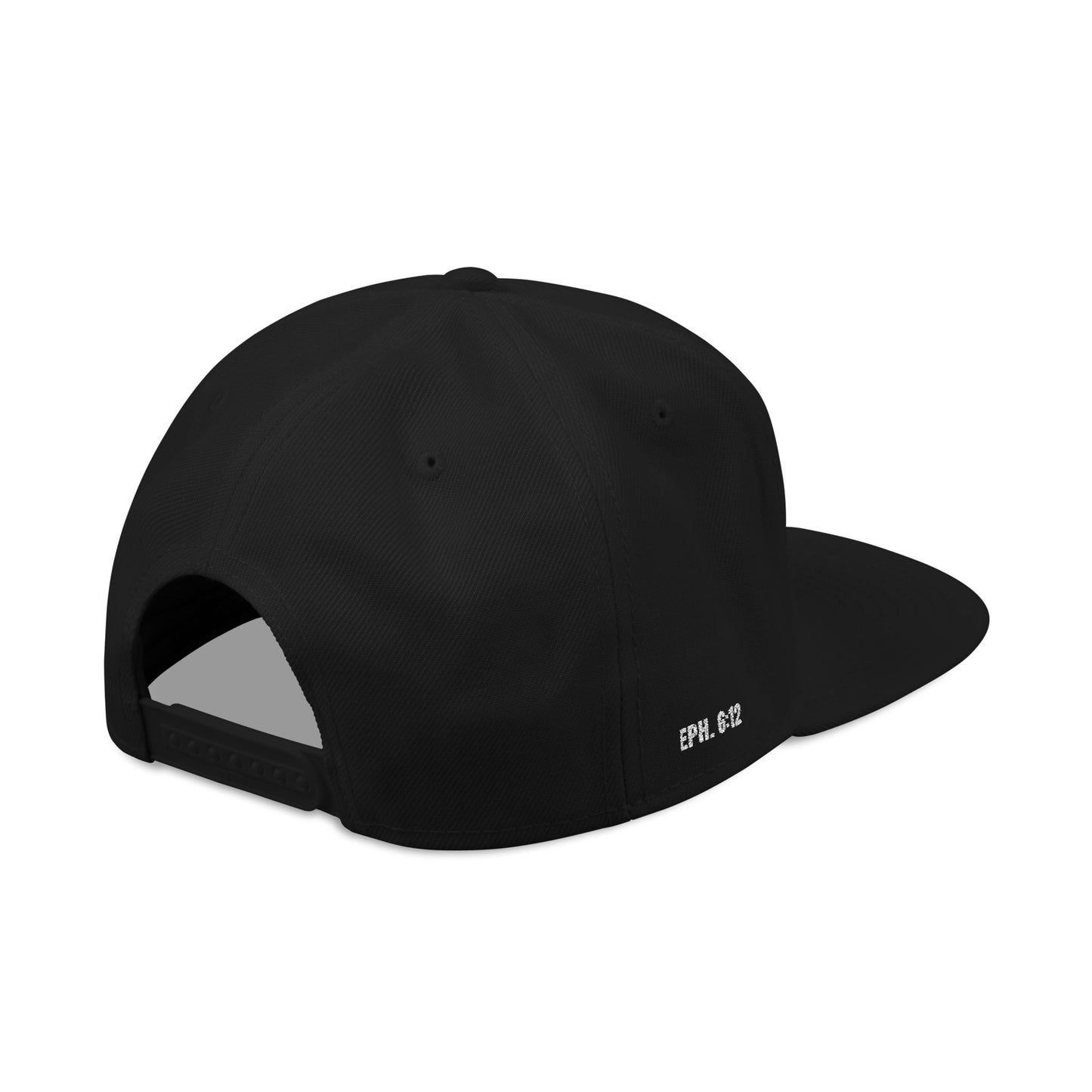 Embroidered Logo Snapback Hat I Streetwear Flat-Brim Cap I Ghost Collection