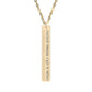 VERTICAL NECKLACE I PSALM 144:1