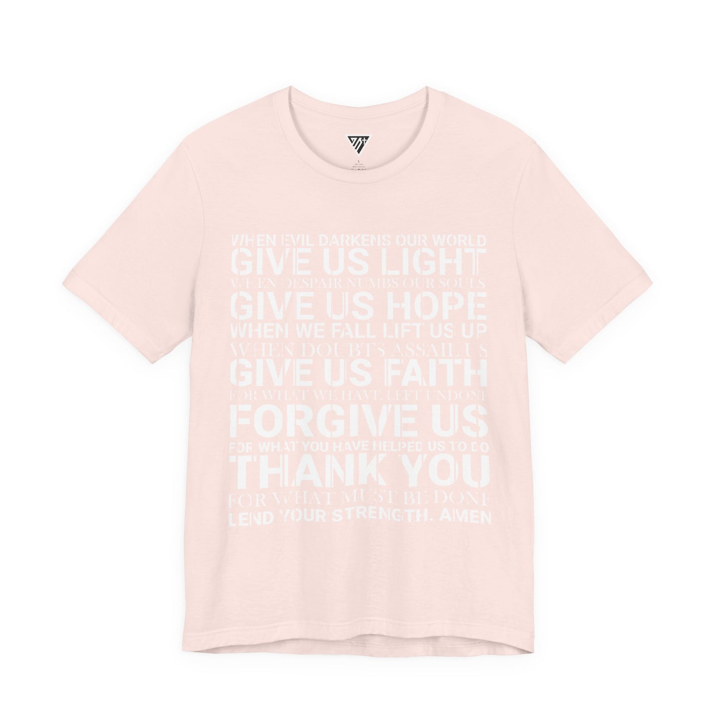 Genesis Prayer T-Shirt I Faith Text Tee I Genesis Collection