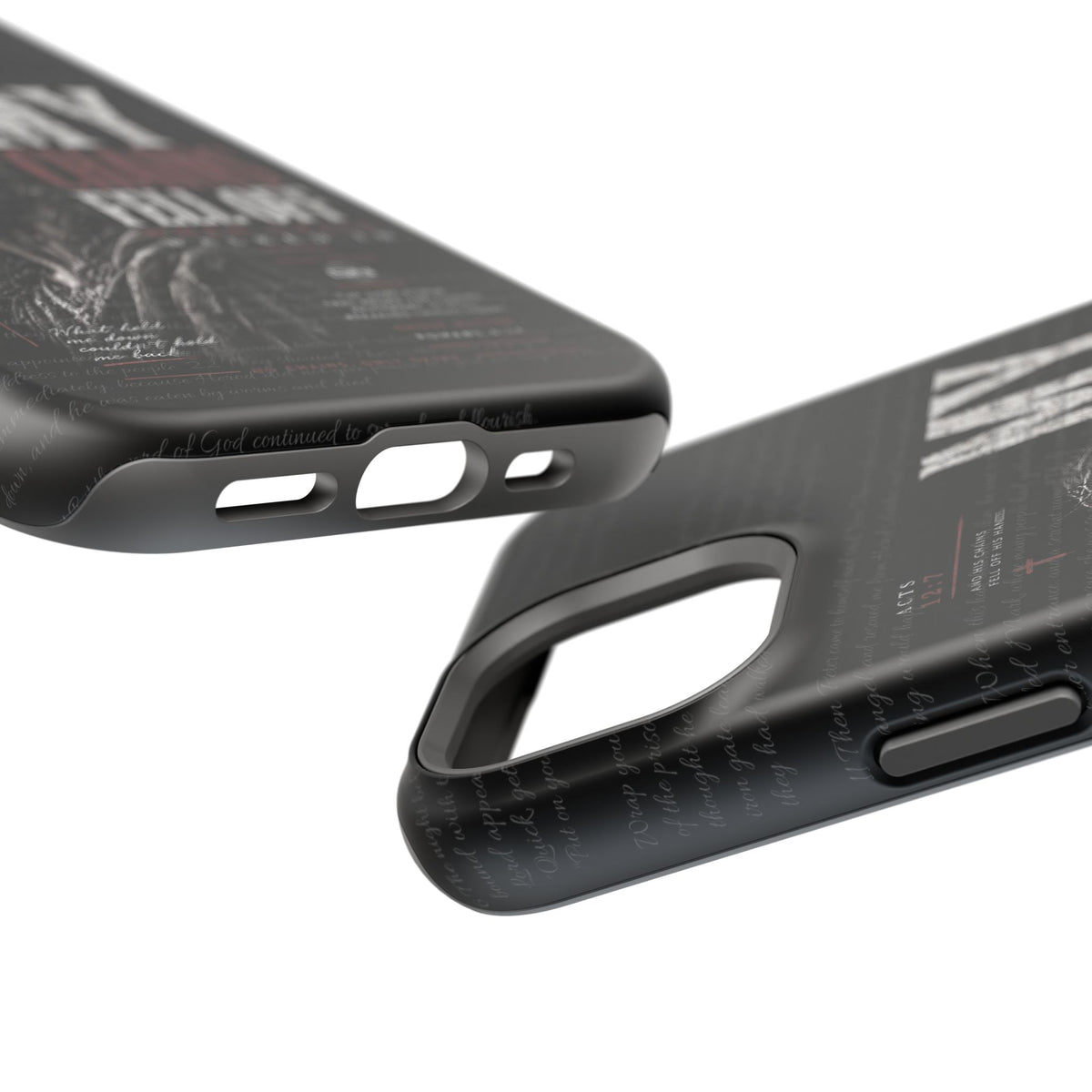 MAGNETIC TOUGH PHONE CASE, ACTS 12:7