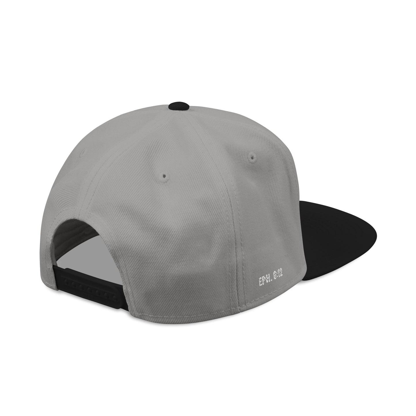 Embroidered Logo Snapback Hat I Streetwear Flat-Brim Cap I Ghost Collection