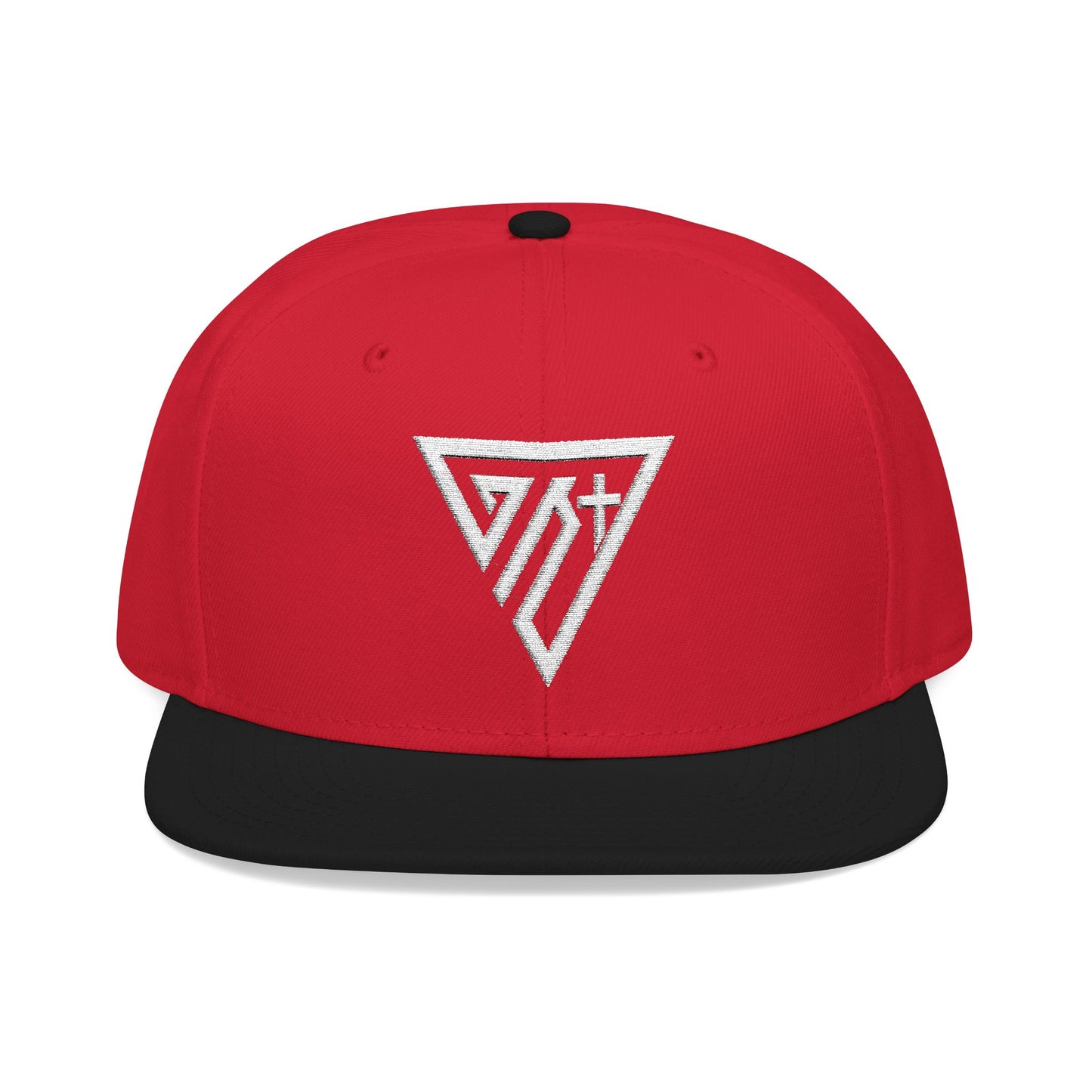 Embroidered Emblem Snapback Hat