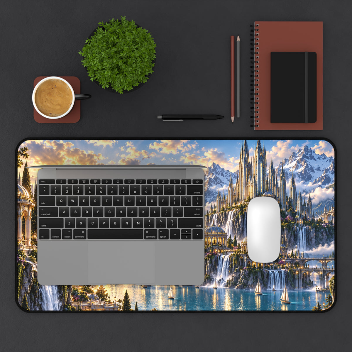 LUMIÈRE SUNRISE CITY DESK MAT