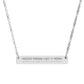 BAR NECKLACE I PSALM 144:1