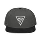 Embroidered Emblem Snapback Hat