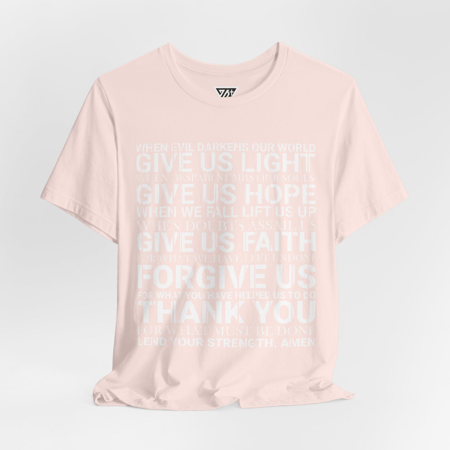 Genesis Prayer T-Shirt I Faith Text Tee I Genesis Collection