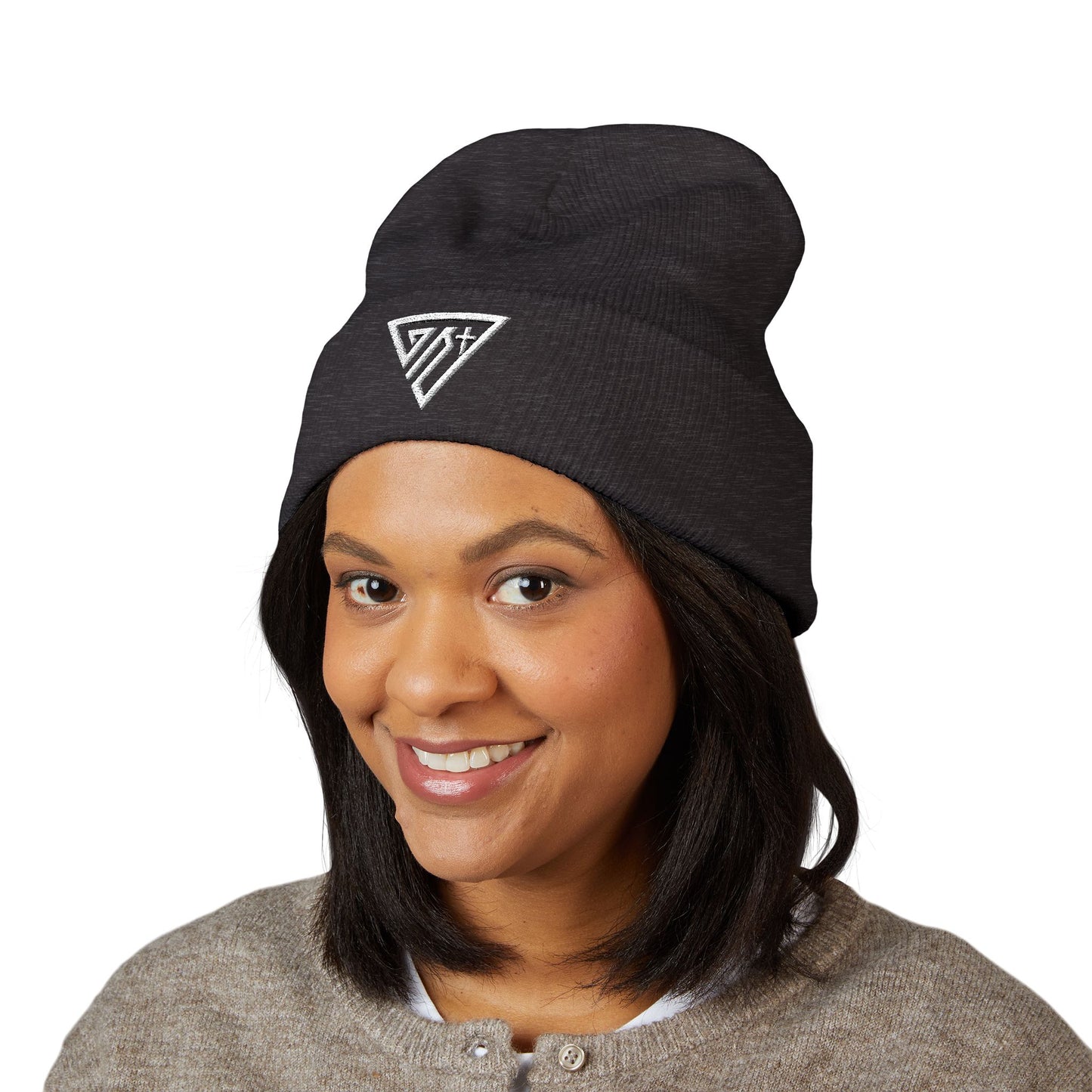 Embroidered Logo Cuffed Beanie I Ghost Collection
