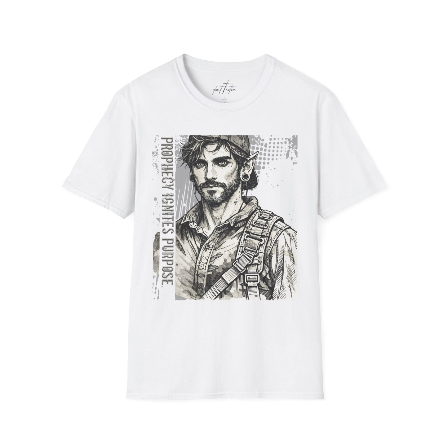 Dex Character T-Shirt I Prophecy Ignites Purpose I Genesis Collection