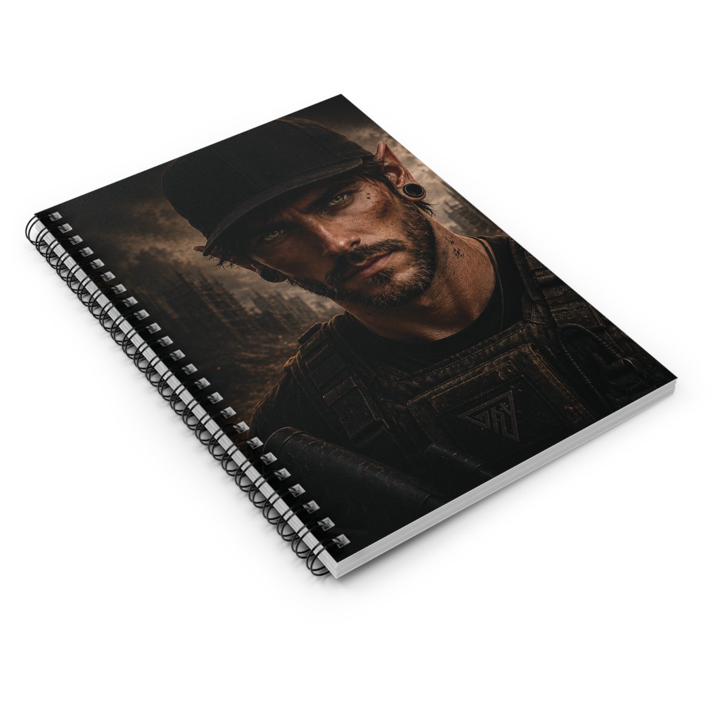 Character Spiral Notebook (6" x 8")