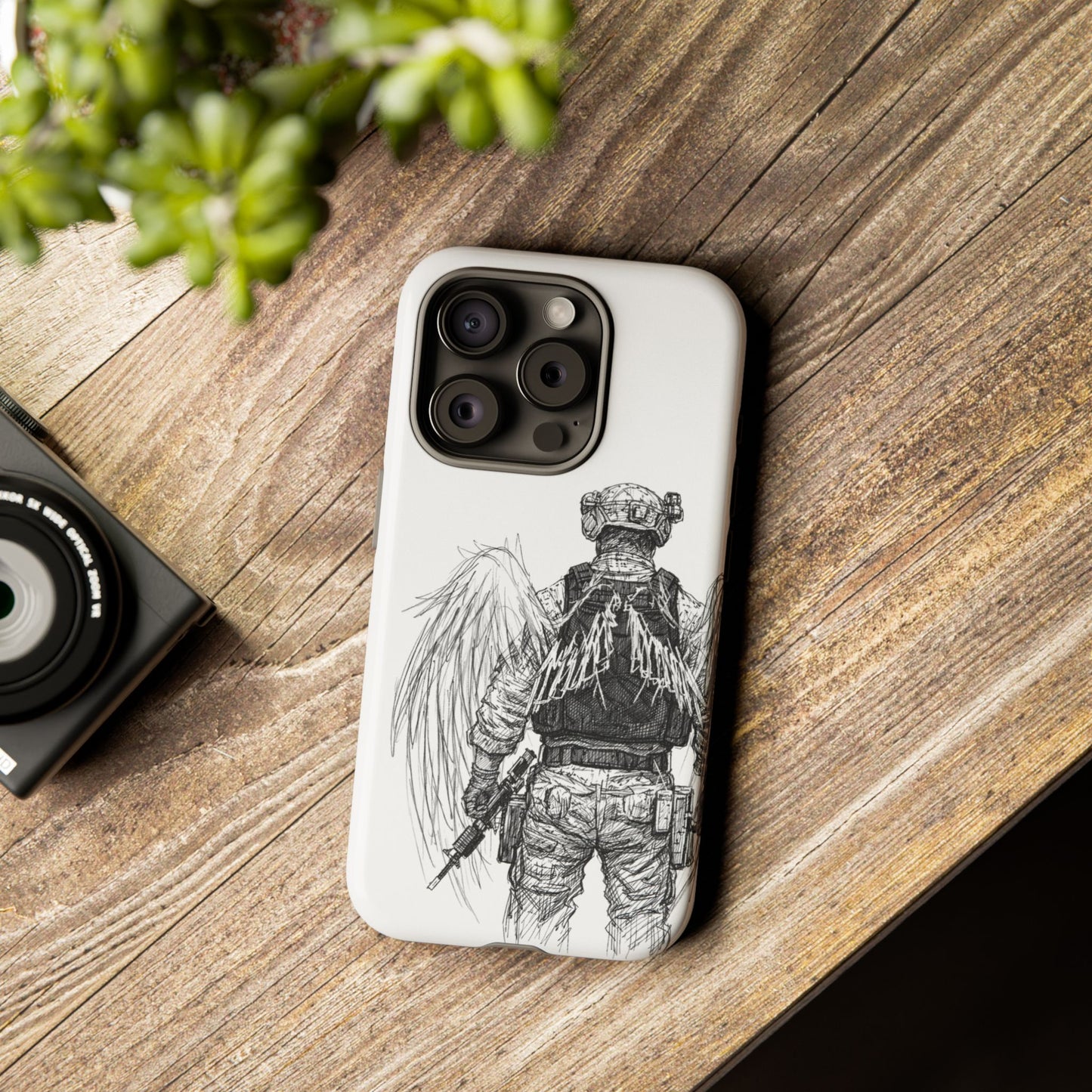 Phone Case I Unseen Collection I Faith Soldier Design