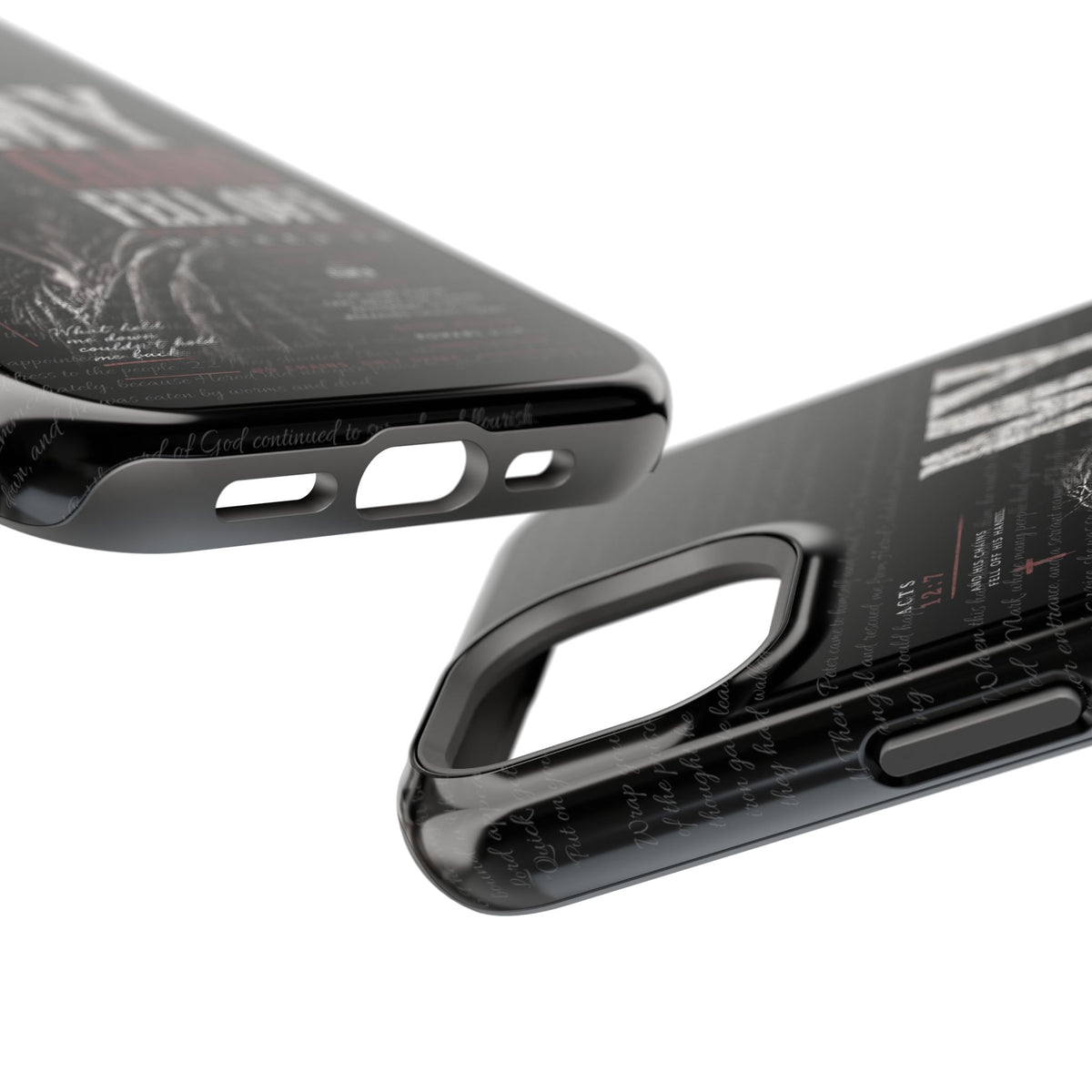 MAGNETIC TOUGH PHONE CASE, ACTS 12:7