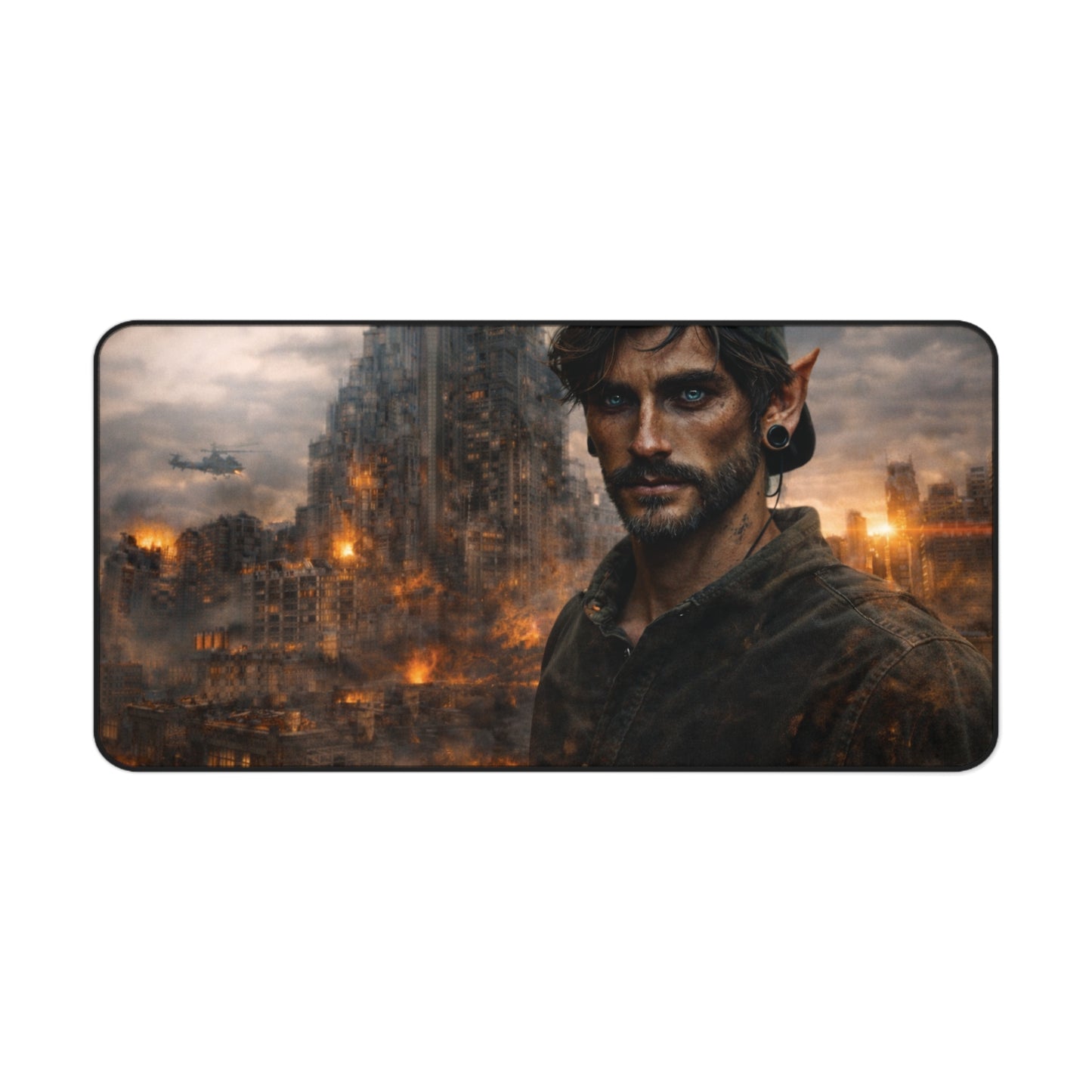 Fantasy Desk Mat I Genesis Collection I Dex Elf Warrior