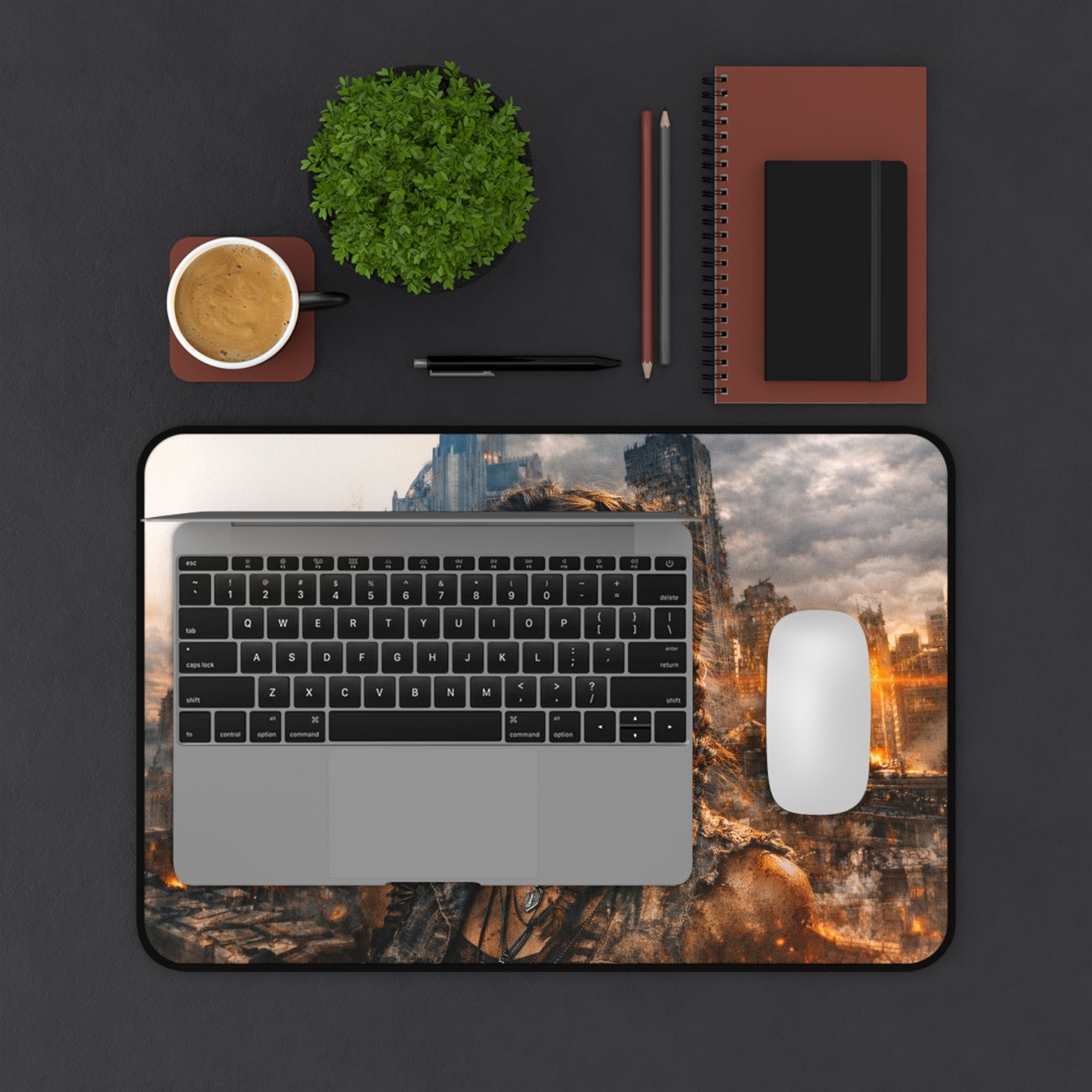 Fantasy Desk Mat I Genesis Collection I Azaryah Arcane Warrior