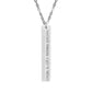 VERTICAL NECKLACE I PSALM 144:1