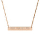 BAR NECKLACE I PSALM 144:1