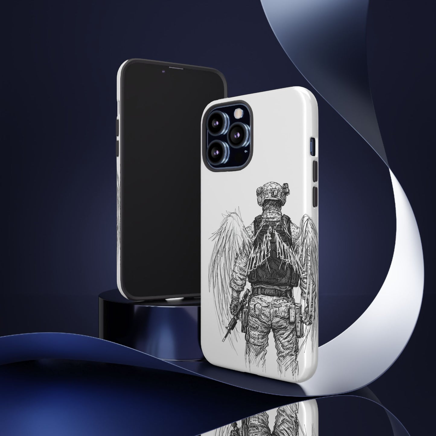 Phone Case I Unseen Collection I Faith Soldier Design
