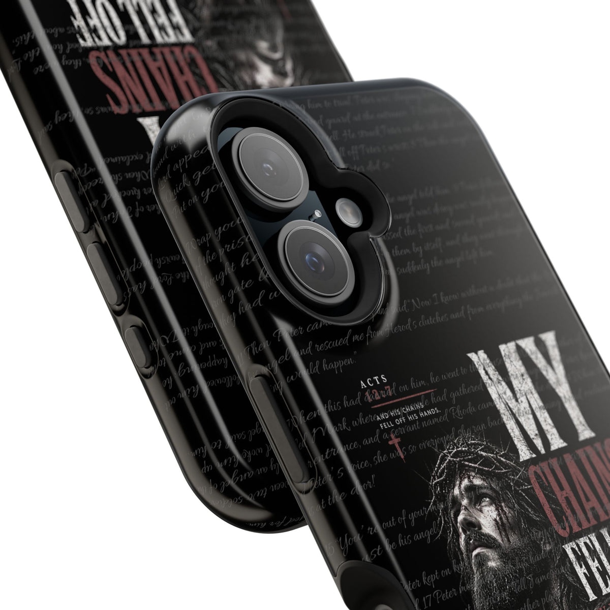 MAGNETIC TOUGH PHONE CASE, ACTS 12:7