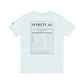 Spiritual Facts Tee