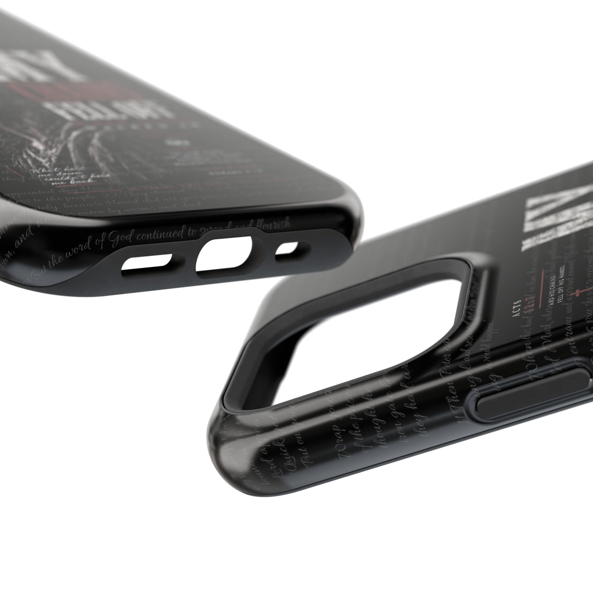MAGNETIC TOUGH PHONE CASE, ACTS 12:7