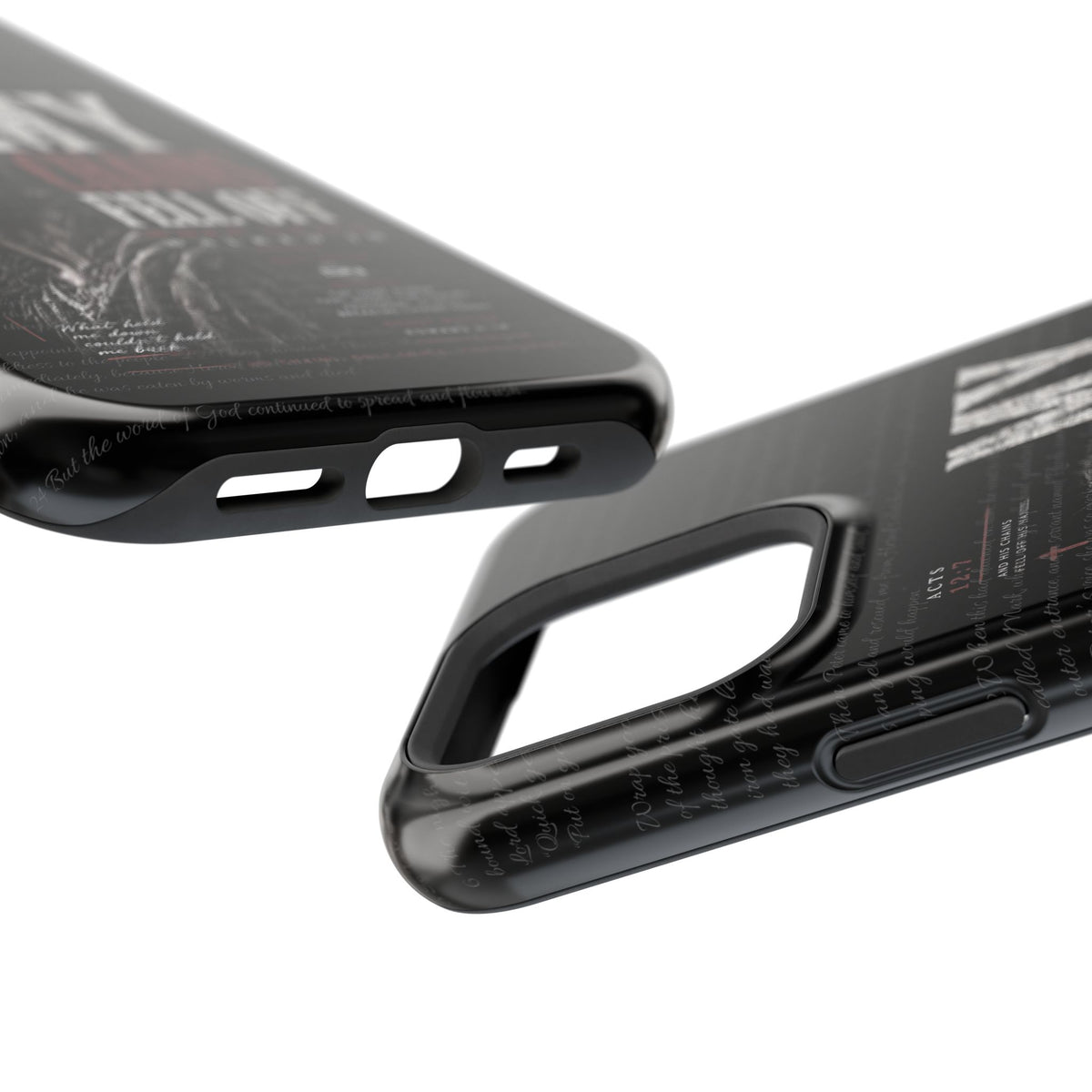 MAGNETIC TOUGH PHONE CASE, ACTS 12:7