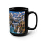 LUMIÈRE CITY 15OZ BLACK MUG