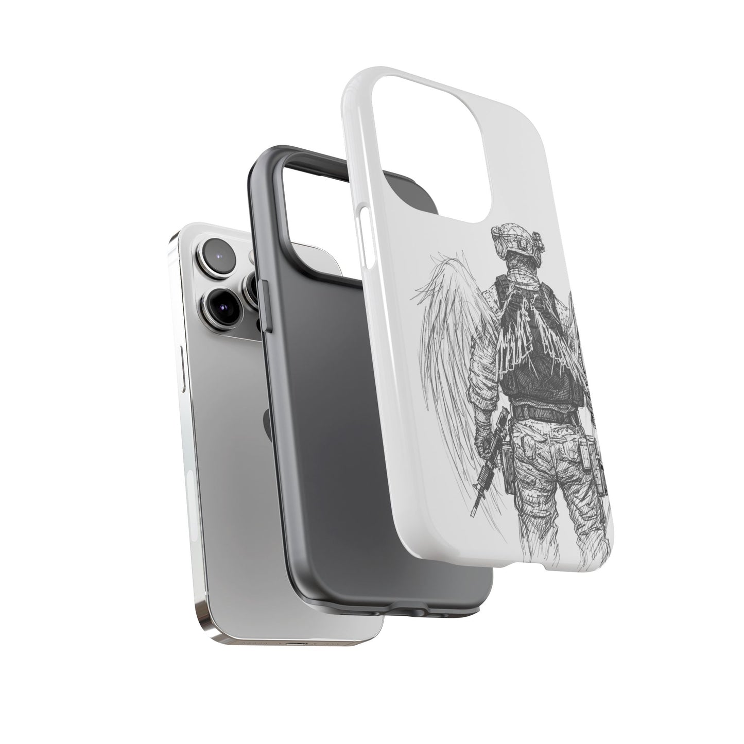 Phone Case I Unseen Collection I Faith Soldier Design