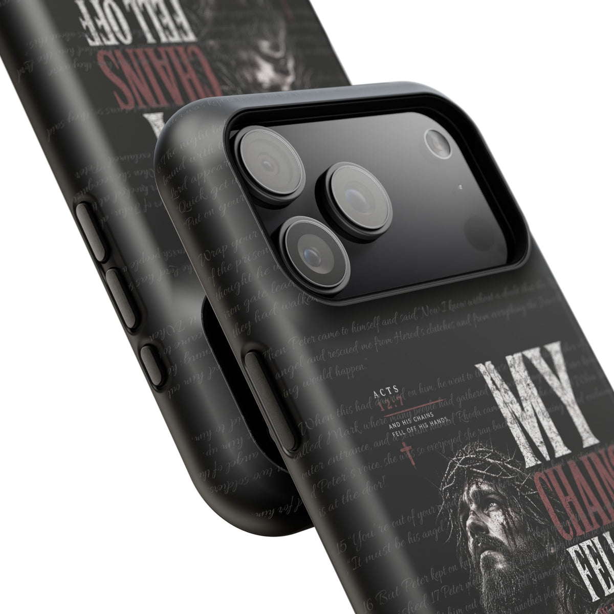 MAGNETIC TOUGH PHONE CASE, ACTS 12:7